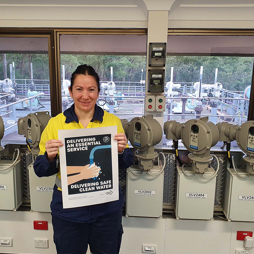 Jennifer works at Sydney Water keeping our water safe and clean